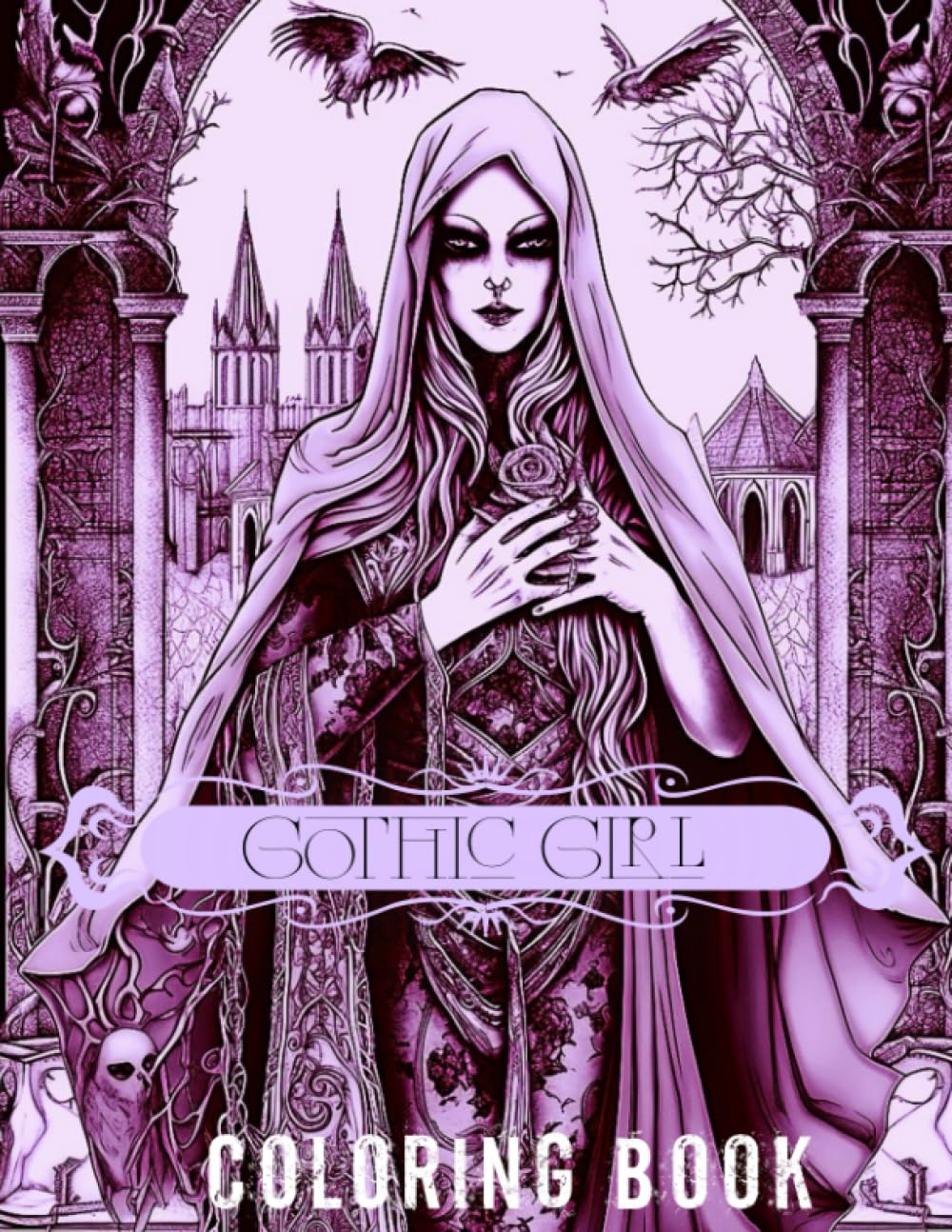 Amazon.com: Gothic Girl Coloring Book: 9798395077882: Parker, Liberty ...