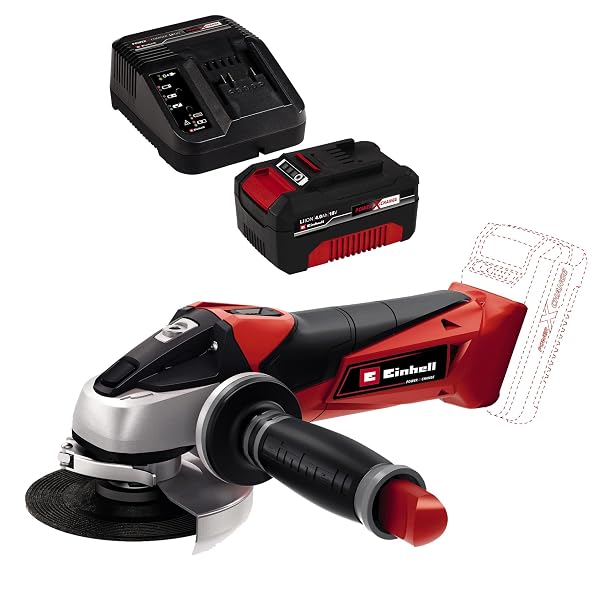 Einhell TE-AG 18/115 Li Power X-Change (mit Akku) Akku-Winkelschleifer