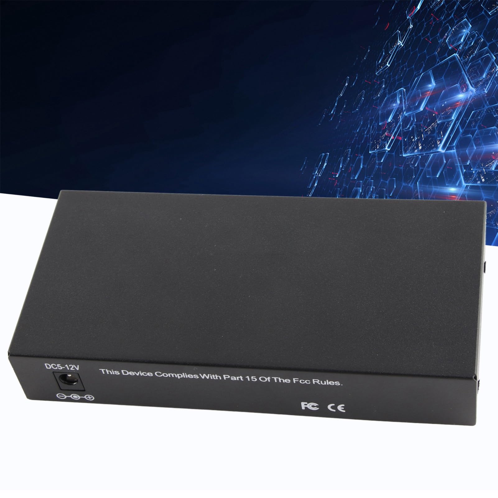 Interrupteur de Fibre Ethernet Mode Duplex Complet du Port RJ45 Efficace pour la connectivité Réseau Rapide, pour les Bureaux à Domicile