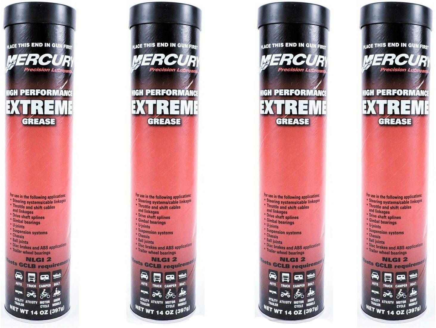 MERCURY Marine Outboards Extreme Grease 14 oz Cartridge