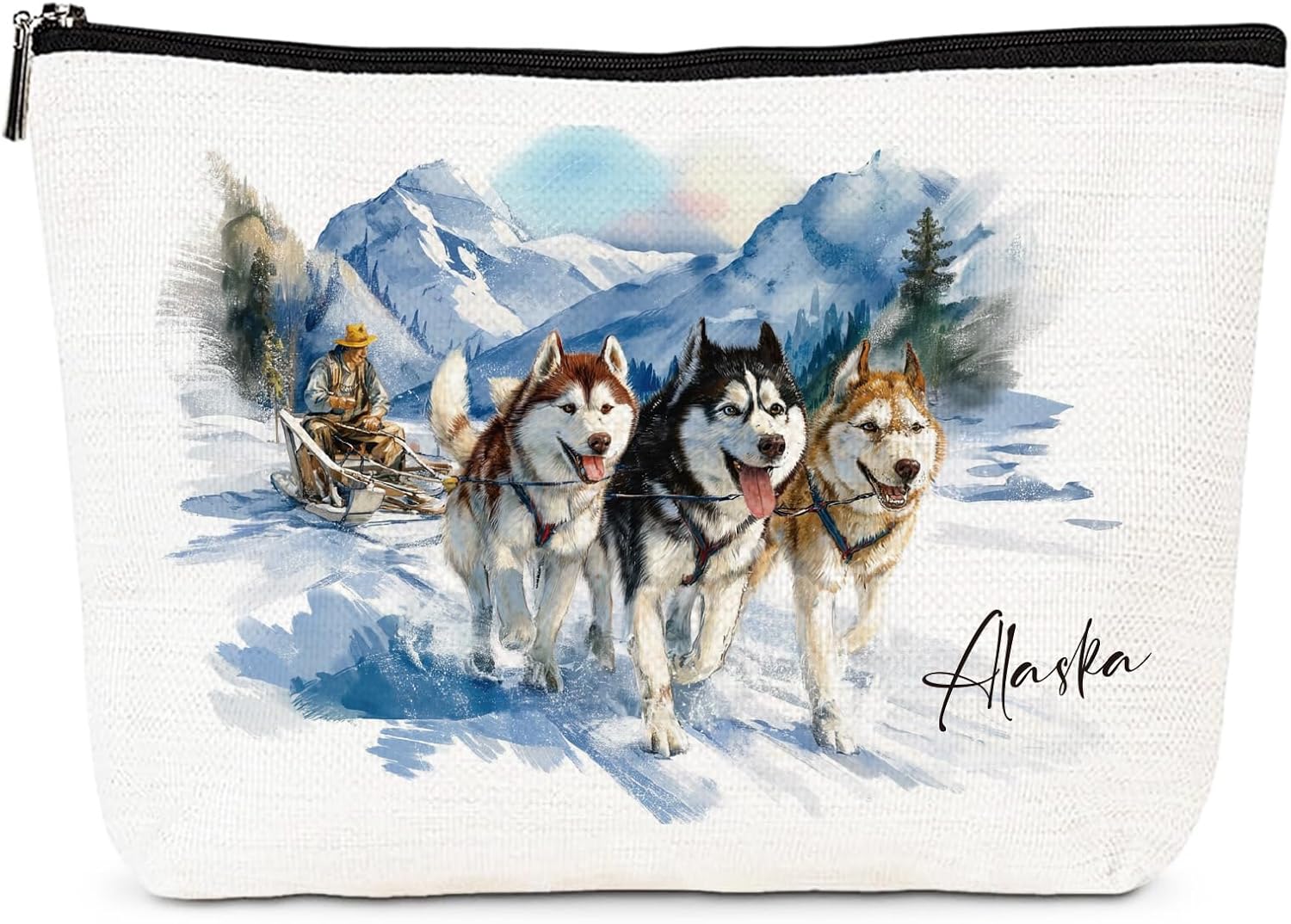 Alaska Cruise Essentials for Women - Alaska Souvenirs Makeup Bag