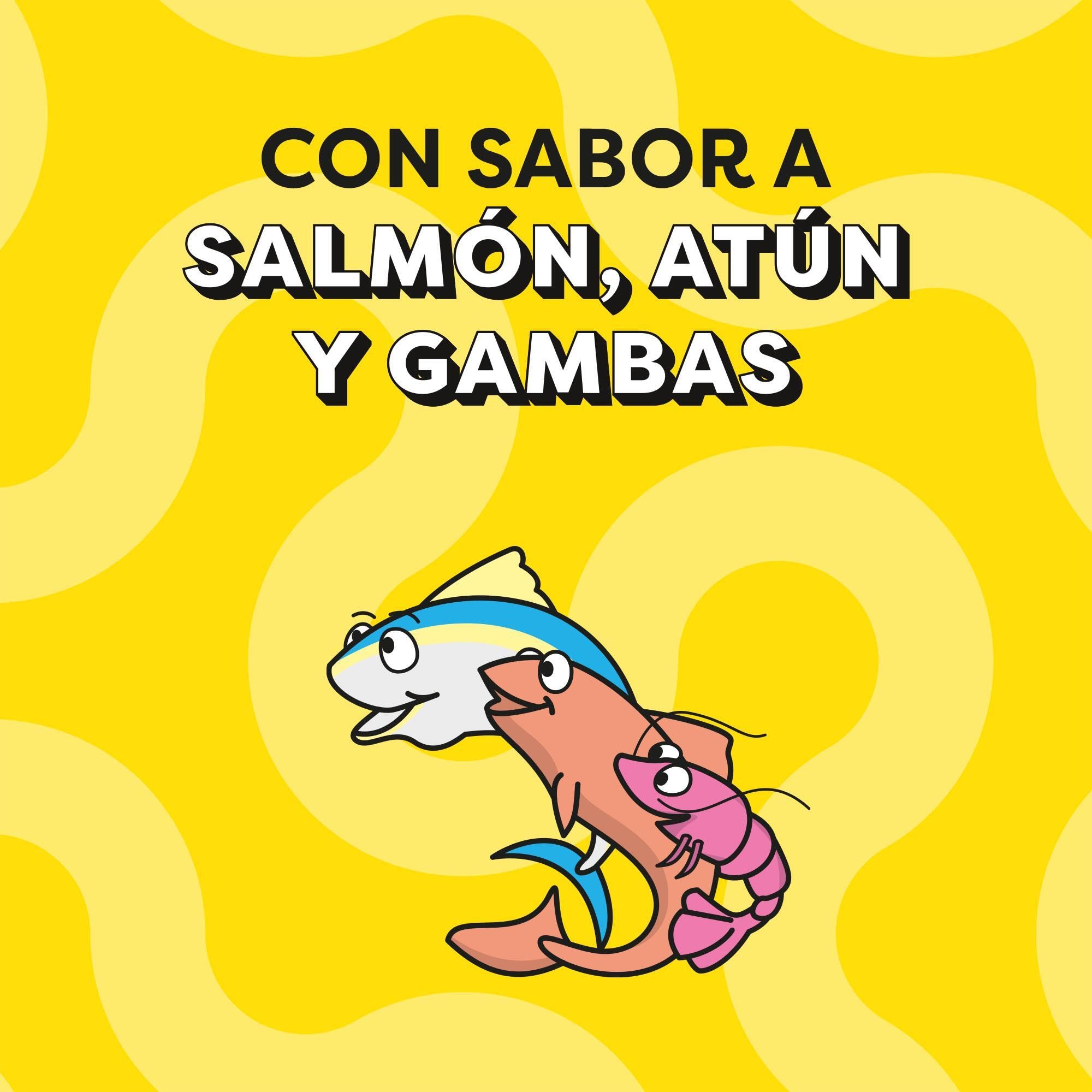 Catisfactions Premios para Gatos Sabor Fiesta del Mar 6x55g