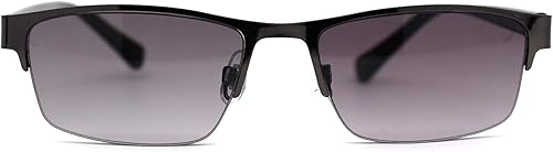 Miniatura 2 de SA106 Gafas de sol de lectura progresivas focales de media montura para hombre