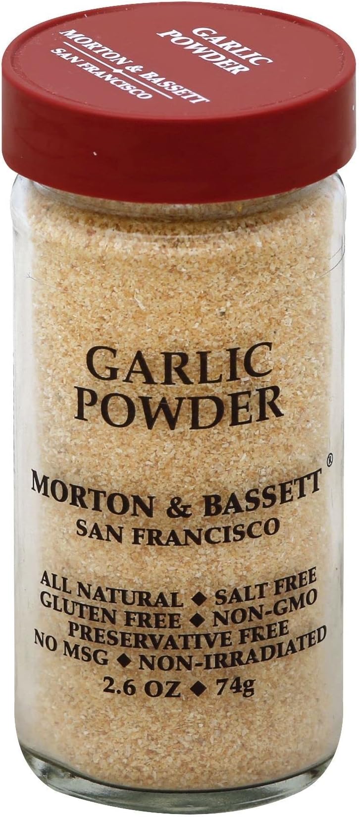 Garlic Powder, 2.6oz – Salt-Free, Non-GMO, Spice for All Purpose Cooking