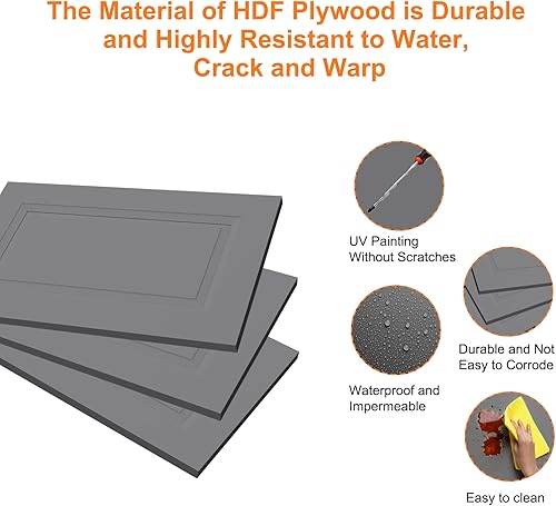 Miniatura 5 de LOVMOR Tocador de baño de 42 pulgadas, gabinete base de cocina, unidad de almacenamiento de fregadero individual, armario de almacenamiento para