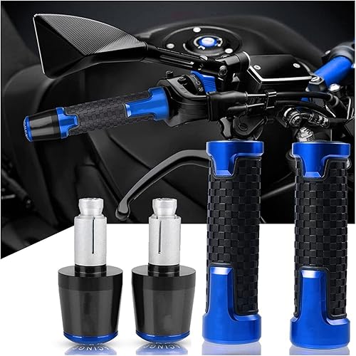 Miniatura 7 de Empuñaduras de manillar 78 ''0.866 in motocicleta aluminio accesorios manillar extremos mango bar Grips para Kawasaki Z900 Z900RS 2017 2018 2019