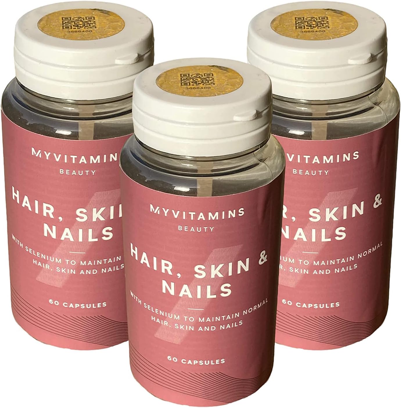 Myvitamins 3 moths Hair, Skin and Nails Capsules - An expert blend of beauty nutrients with MIGILAN ORIGINAL HOLOGRAM