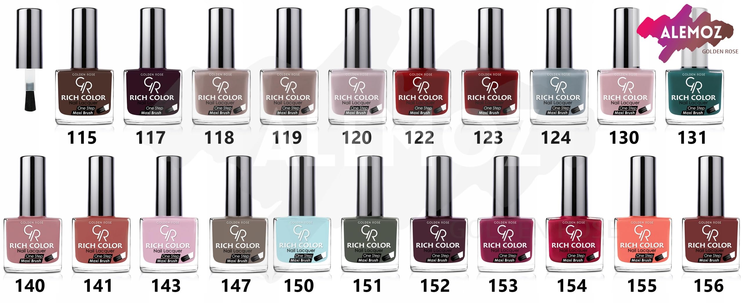 Golden Rose Rich Color Nail Lacquer Oje - 102