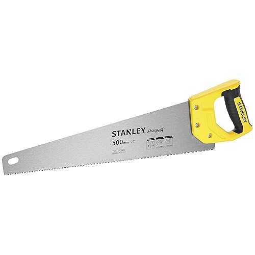 Stanley Stht20367-1 Scie Egoine Sharpcut Coupe de Debit 500mm Multicolore