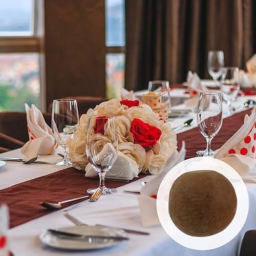 Miniatura 4 de PRETYZOOM Esferas de espuma floral de 4.7 in Esferas florales redondas DIY Kit de arreglo floral verde redondo seco húmedo espuma boda pasillo