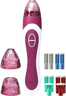 PMD Personal Microderm Elite Pro - At-Home Microdermabrasion Machine with Kit for Face & Body - Exfoliating Crystals and Vacuum Suction for Fresh and Radiant Skin - Three Speed and Suction Options