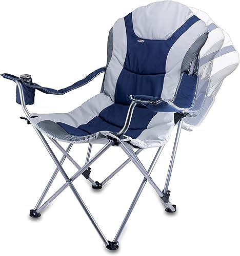 Miniatura 7 de PICNIC TIME NFL - Silla de campamento reclinable para adultos de playa, silla deportiva con bolsa de transporte
