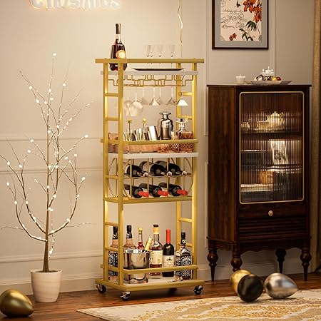 Tall Luxe Gold Tower