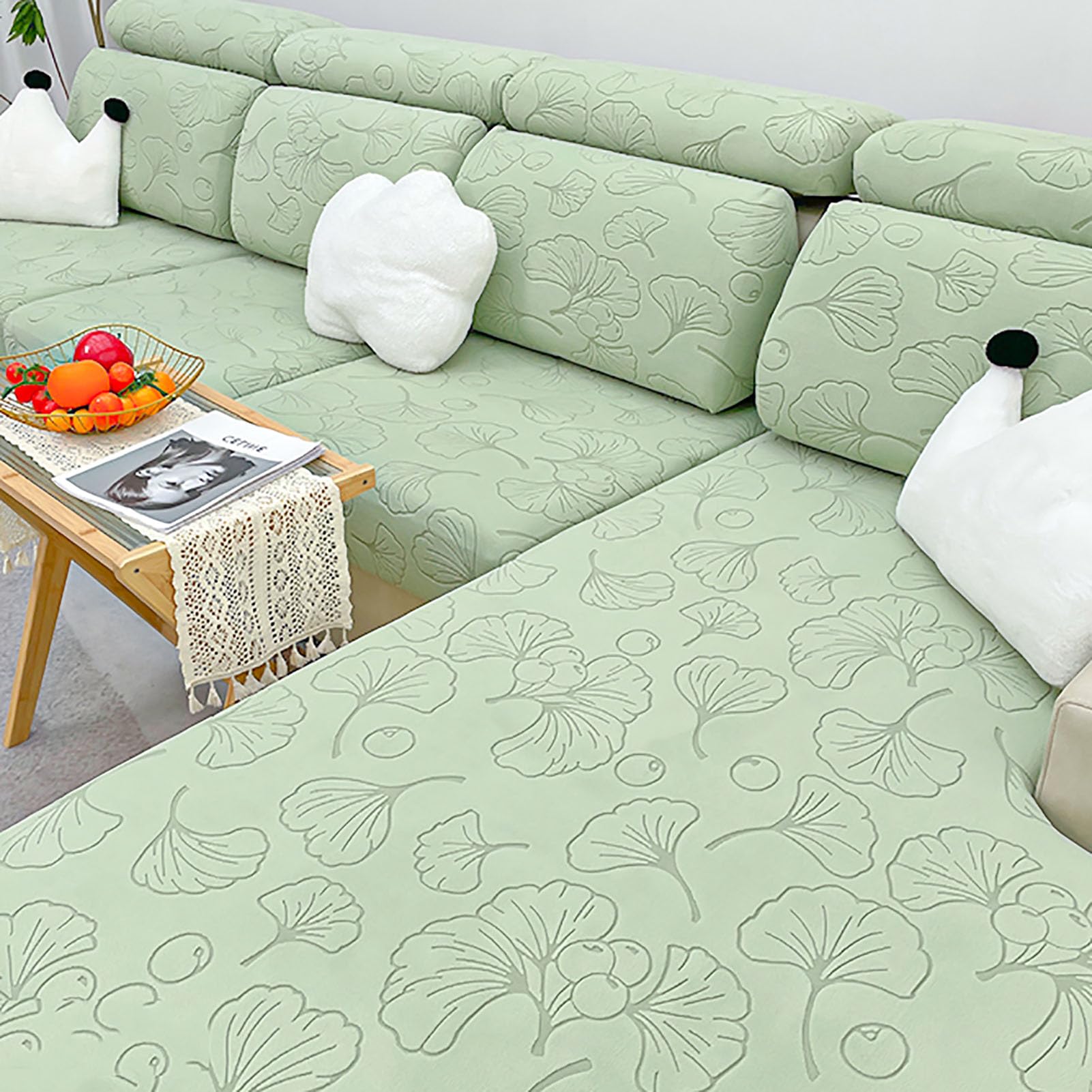 Housse de coussin universelle en L pour protéger le canapé des animaux