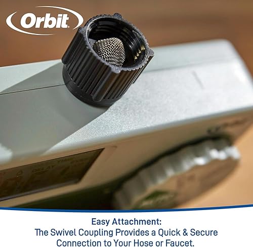 Miniatura 66 de Orbit 58910 Temporizador programable del grifo de la manguera, 2 salidas, verde