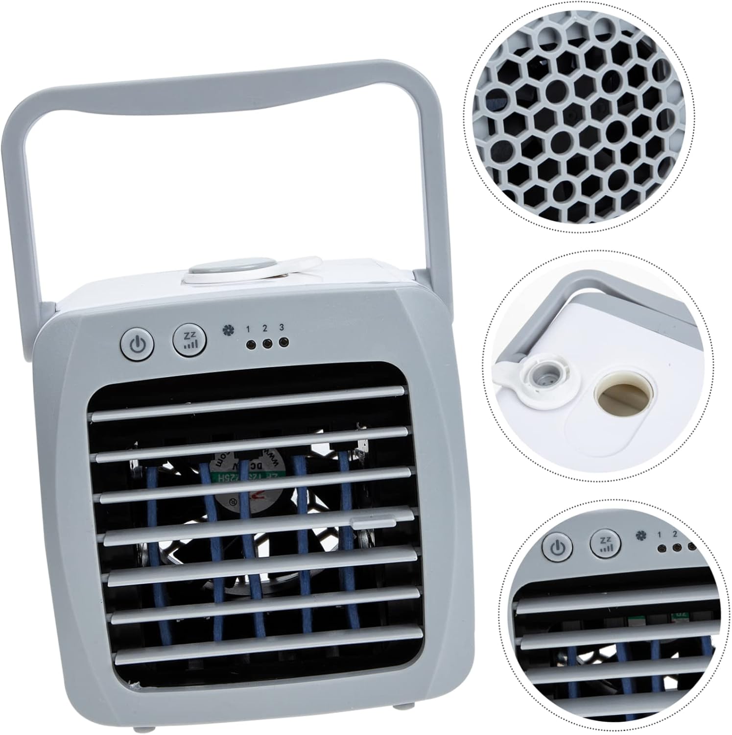 Ciieeo Mini Air Cooler Fan Cooling Tool for Desk Lightweight and Portable for Bedroom Living Room