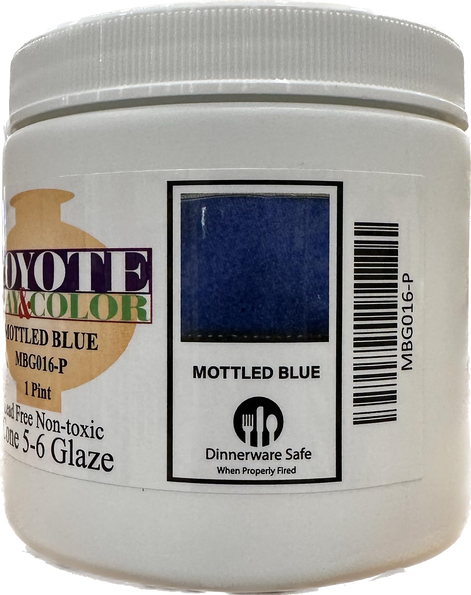 Coyote Glaze - MBG016 - Mottled Blue