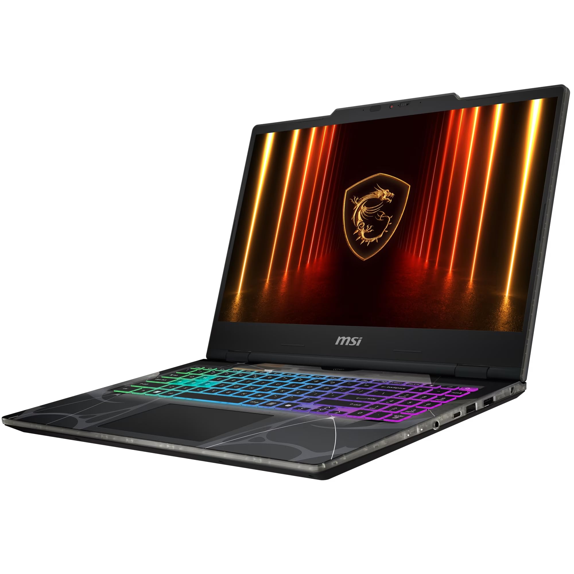 msi Cyborg - Computer portatile da gioco AI da 15,6", NVIDIA GeForce RTX 5070, Intel 10-Core 7-240H Series 2 (fino a 5,2 GHz, >i7-13620H), IPS FHD 144 Hz, DDR5 da 16 GB, SSD da 1 TB, KB
