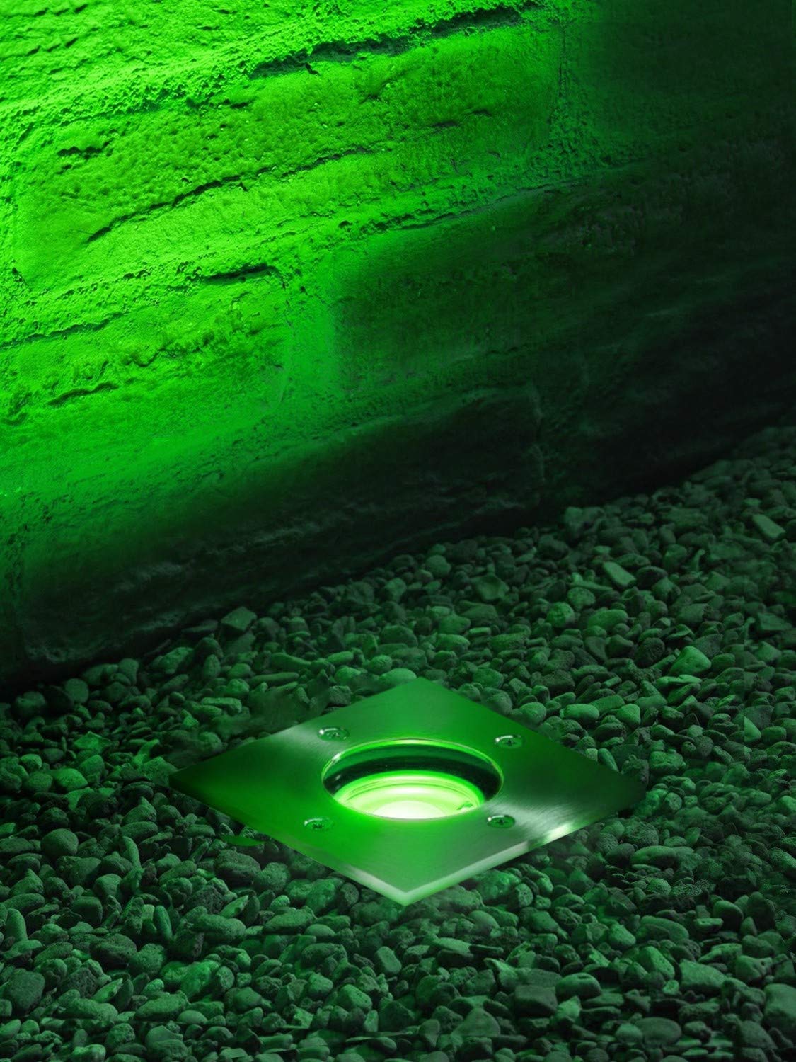 Auraglow Reflektory Wpuszczane Zmiana Koloru IP67, GU10 Smart, Zestaw 4