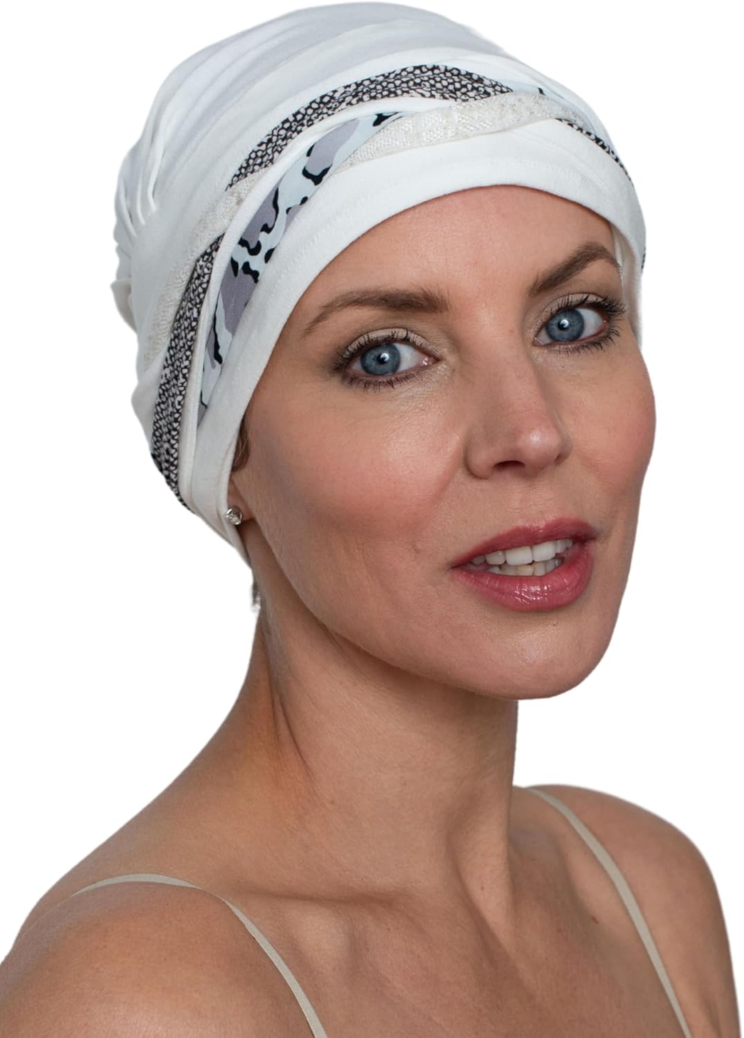 Deresina Headwear Bamboe zijdetail tulband voor haaruitval, chemo, damesmodeaccessoires, Lente Groen, One size