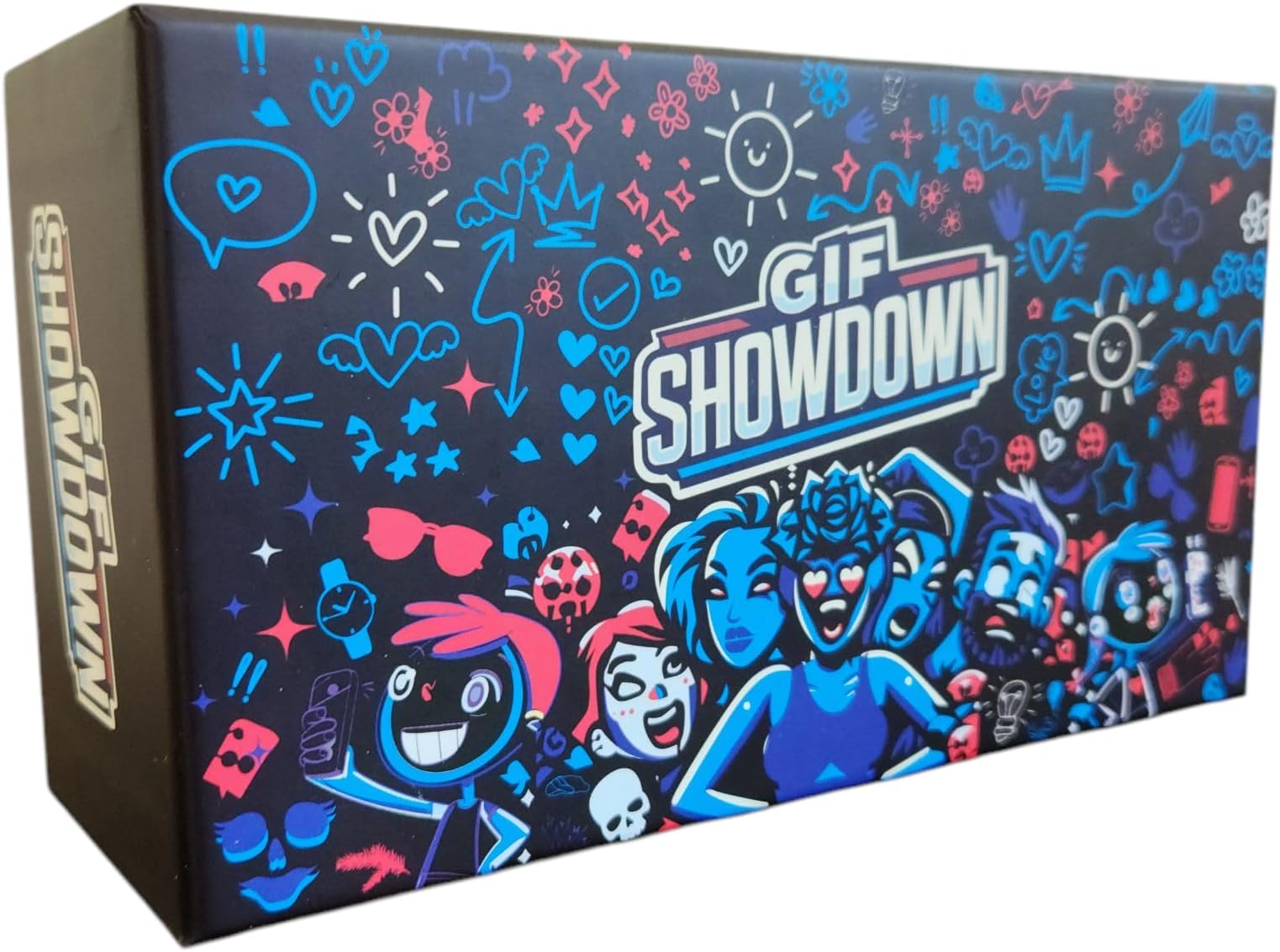 GIF Showdown 17+ Adult Party Card Game - 500 Cards and 100 GIFS - Adult Humor Card Game - Edgy Humor Game
