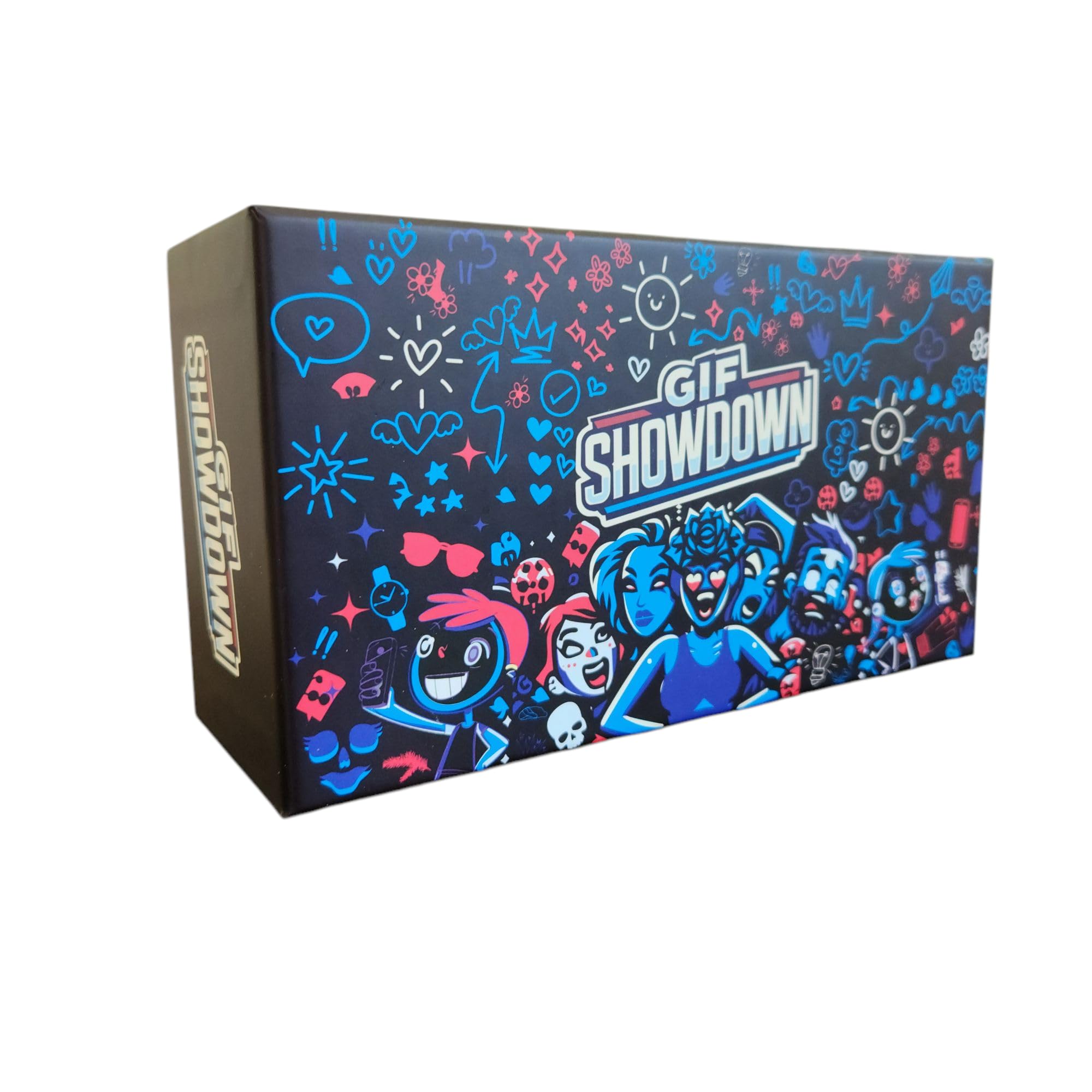 GIF Showdown 17+ Adult Party Card Game - 500 Cards and 100 GIFS - Adult Humor Card Game - Edgy Humor Game