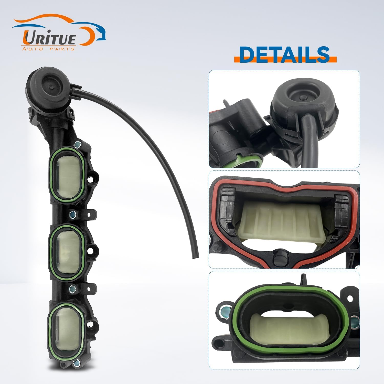 06E133110AN Right Intake Manifold for 2016 2017 2018 A6 A7 A8 3.0L 2017 2018 2019 Q7 3.0L 06E133110AT 06E133110BC