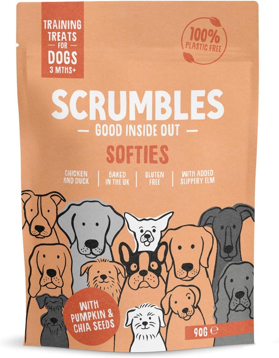 Scrumbles Softies, Chicken Training Treats (Pack of 8), red, 720 g (Pack of 1) - Image 3