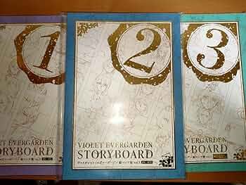ヴァイオレット・エヴァーガーデン　ストーリーボード　絵コンテ集 Amazon.co.jp: 【絵コンテ集】劇場版 ヴァイオレット・エヴァー
