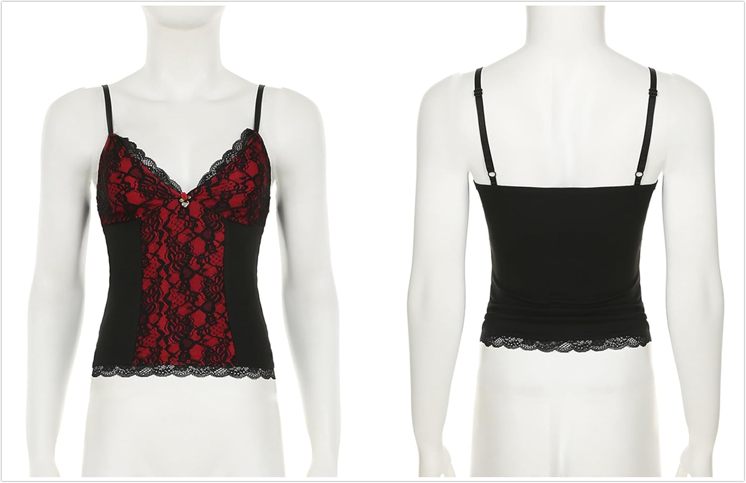 Grunge Y2k Tank Top Women Goth Emo Rave Camisole Summer Clothing - Image 6