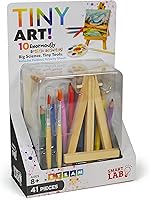 Vista 5 de SmartLab Toys Tiny Art! - 10 actividades enormemente artísticas. Gran ciencia. Herramientas pequeñas, Multi