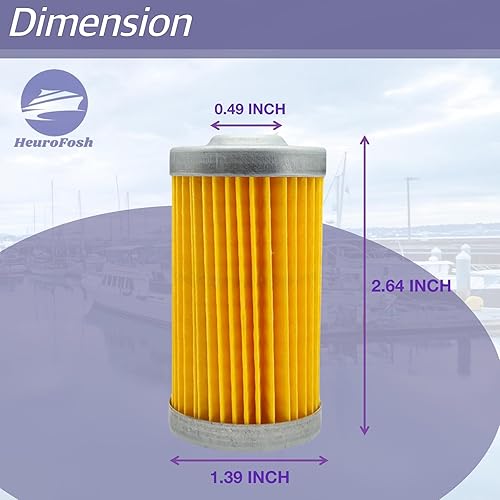 Miniatura 2 de 104500-57710 Elemento de filtro de combustible para Yanmar GM YM HM QM Series 2PCS 104550-55710 Sierra 18-79960