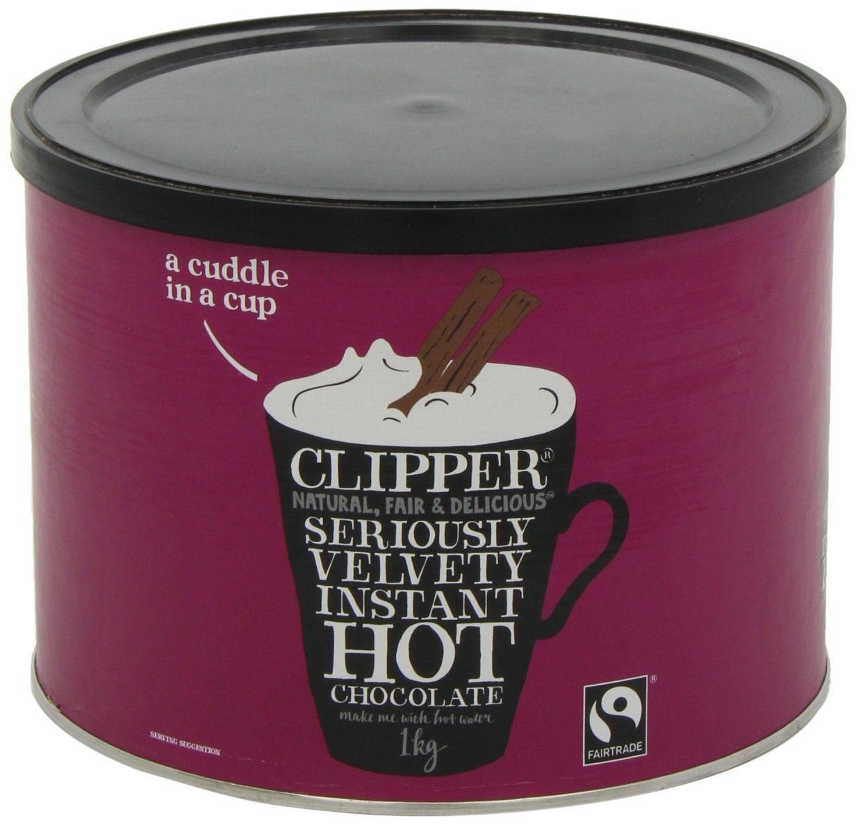 Clipper Fairtrade Inst Hot Chocolate 1000G by Clipper