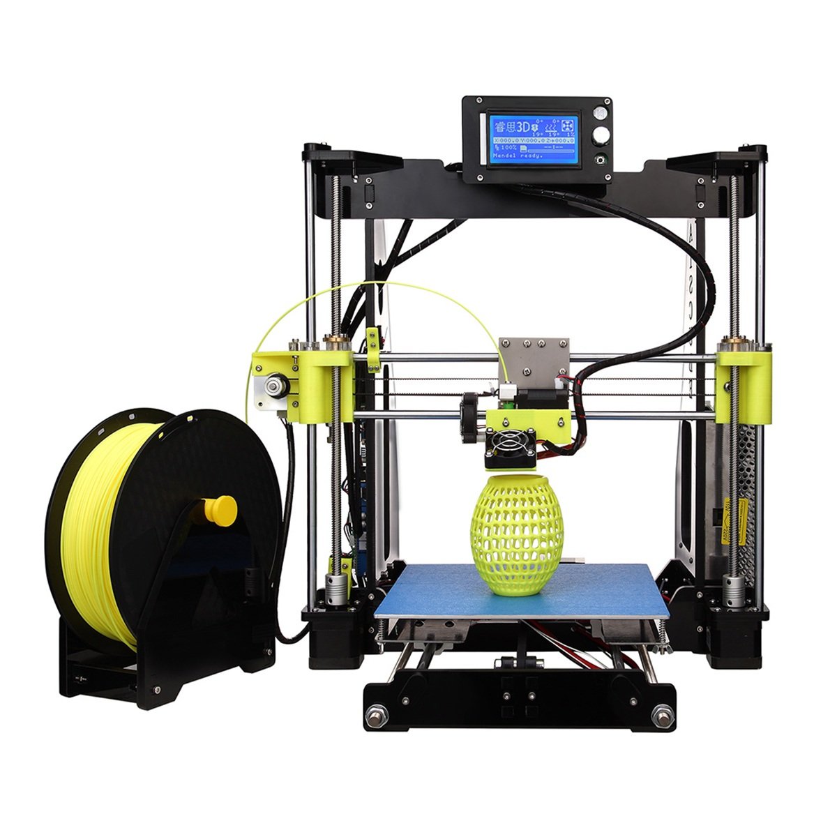 Desktop 3D Printer Kits DIY Reprap i3 Larger 3D Printing Machine Size 210 x 210 x 225 mm