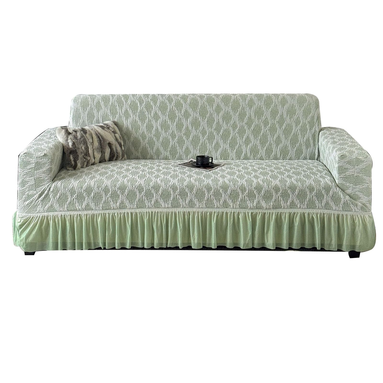 Housse de canapé extensible universelle anti-poil de chat pour protéger votre divan