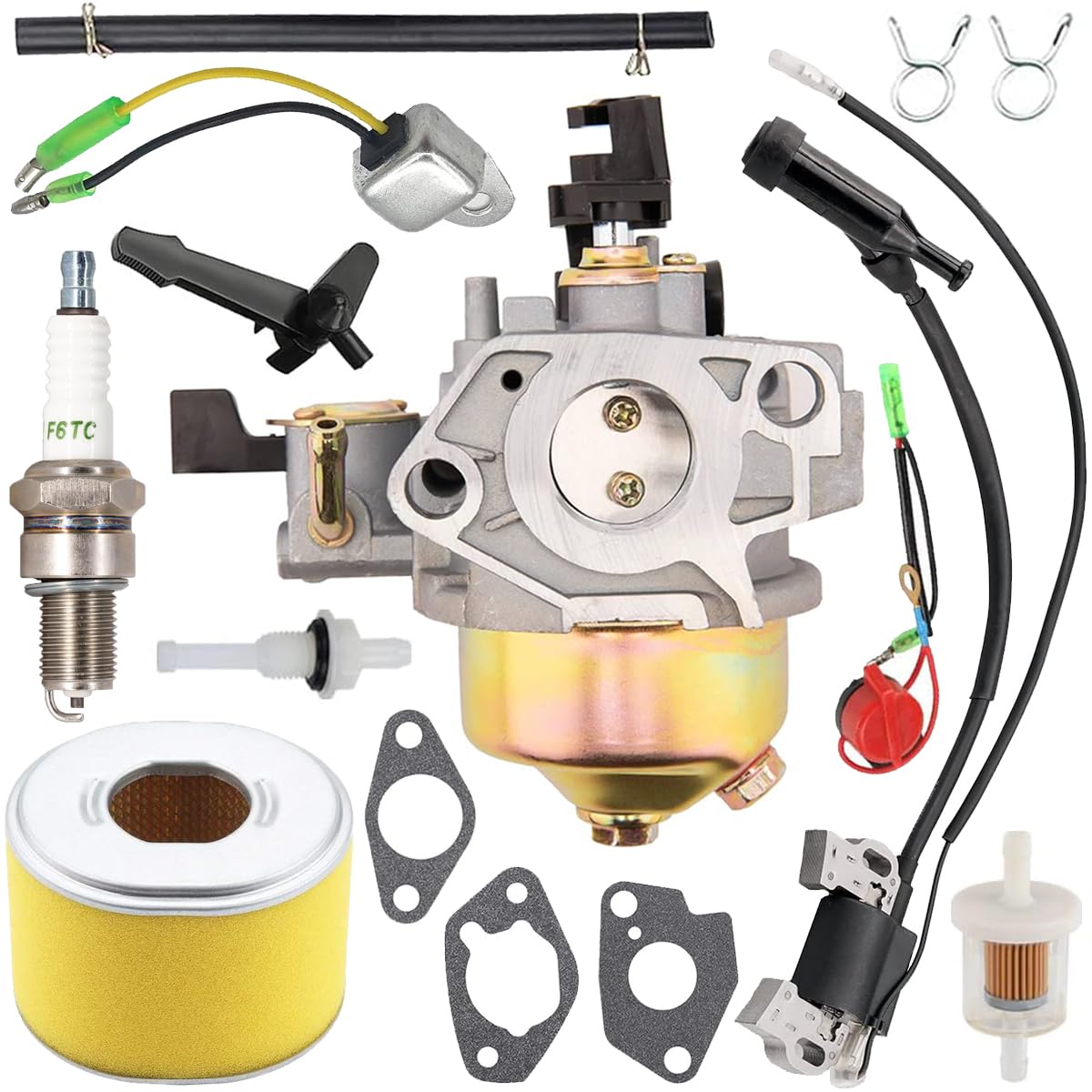 Carburateur GX270 Moteur 16100-ZH9-820 Pompe WT30X Filtre à Air