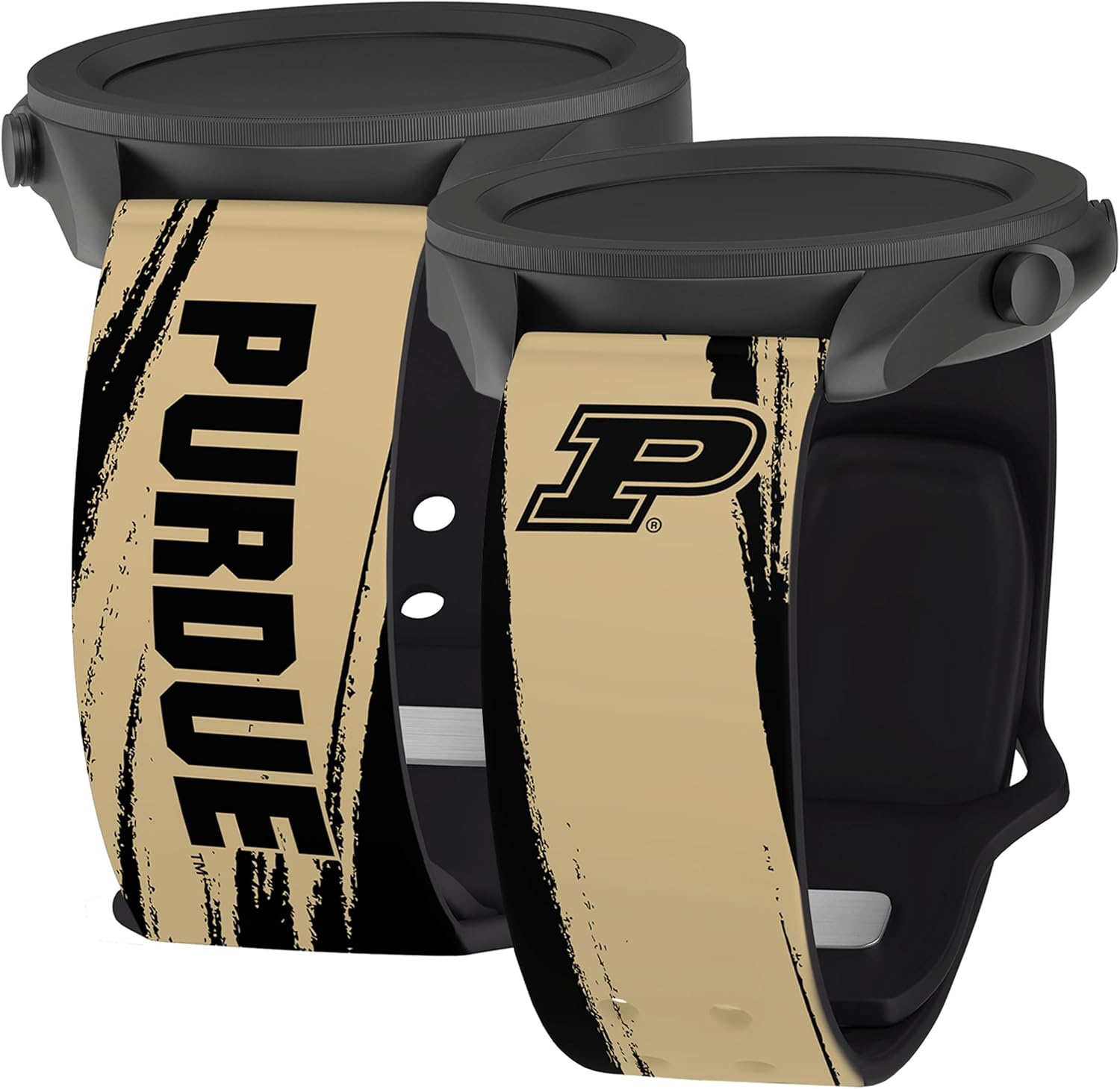 Affinity Bands Purdue Boilermakers HD Watch Band Compatible with Samsung Galaxy Watch and more