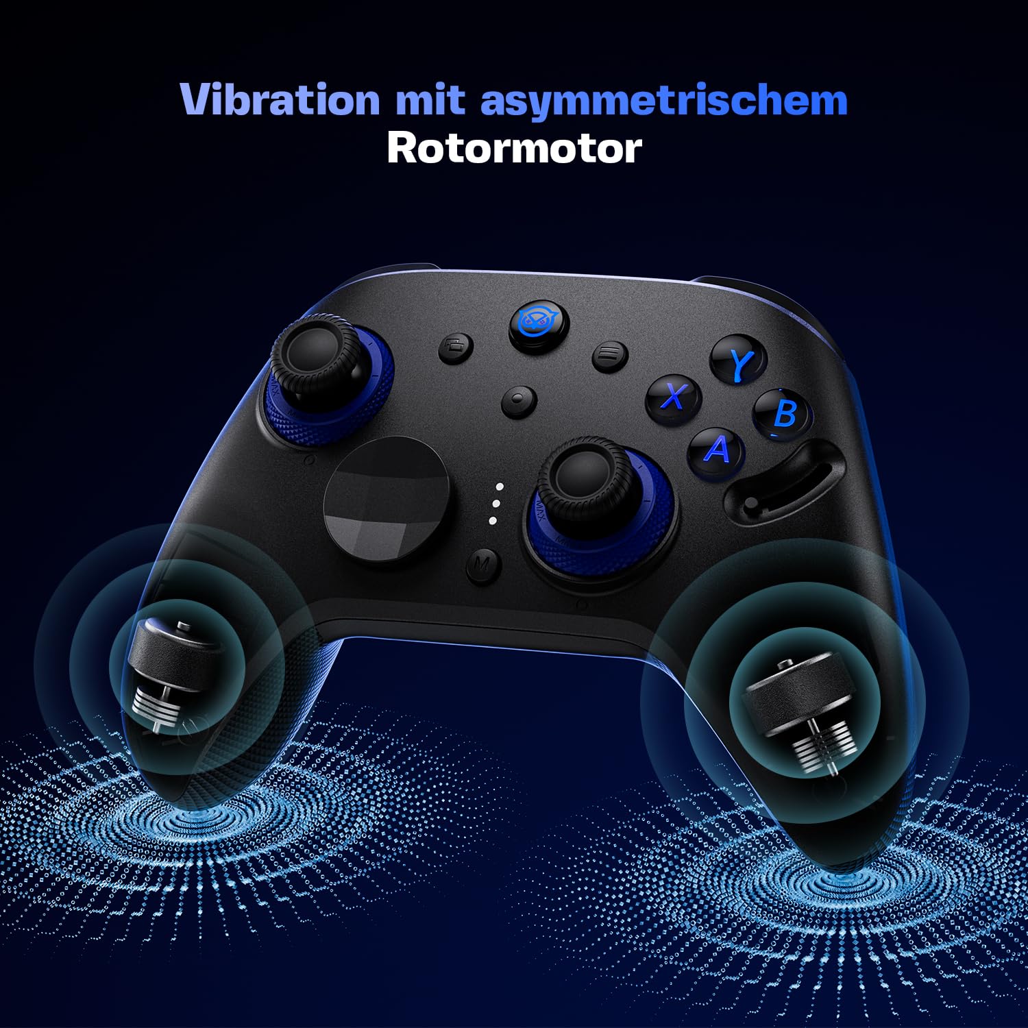 NYXI Imperial PC Gaming Controller mit Einstellbarer TMR Joysticks, Austauschbare ABXY-Tasten, Dual Hall Auslöser, 1200mAh Akkus und Ladestation