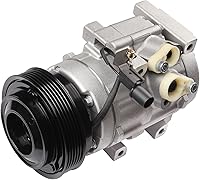 Vista 1 de ROADFAR Compresor de CA 2007-2010 compatible con Hyundai Entourage 3.8L 2006-2009 compatible con compresor de aire acondicionado Kia Sedona 3.8L