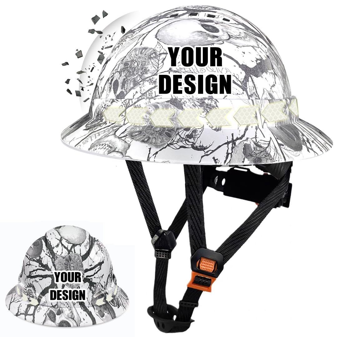 Safety Helmet Hard Hat Customize Your Logo Industrial Team Work Head Protection ANSI Z89.1 Approved