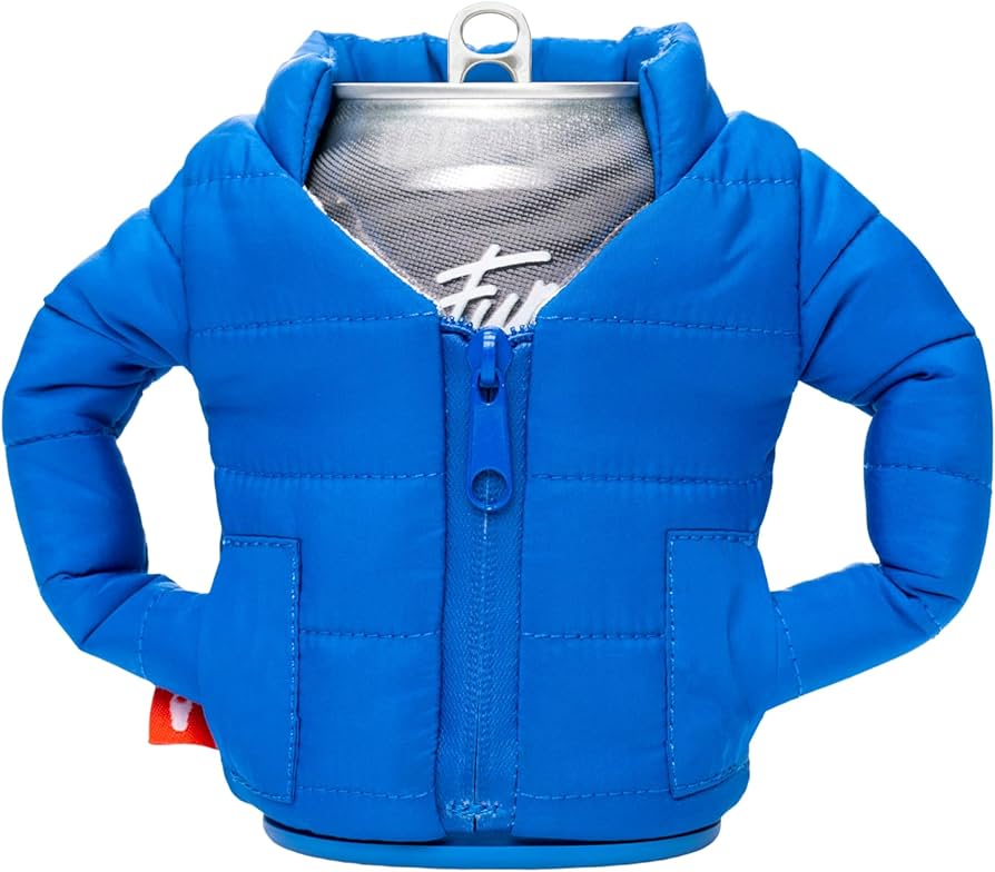 Amazon.com: Puffin - The Puffy Jacket - Insulated 12 oz Can Cooler