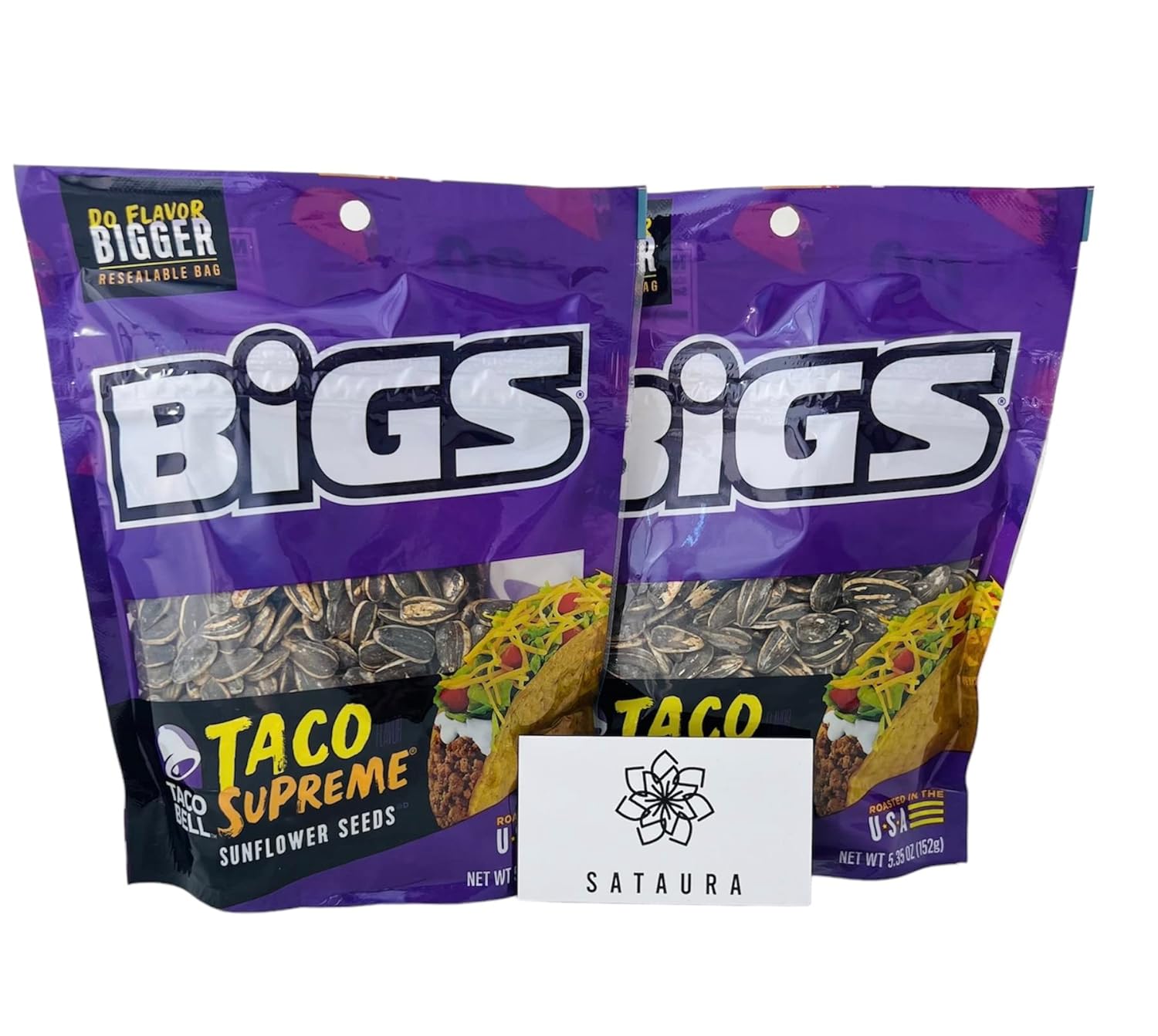 BIGS Taco Bell Taco Supreme Sunflower Seeds 5.35 oz (2