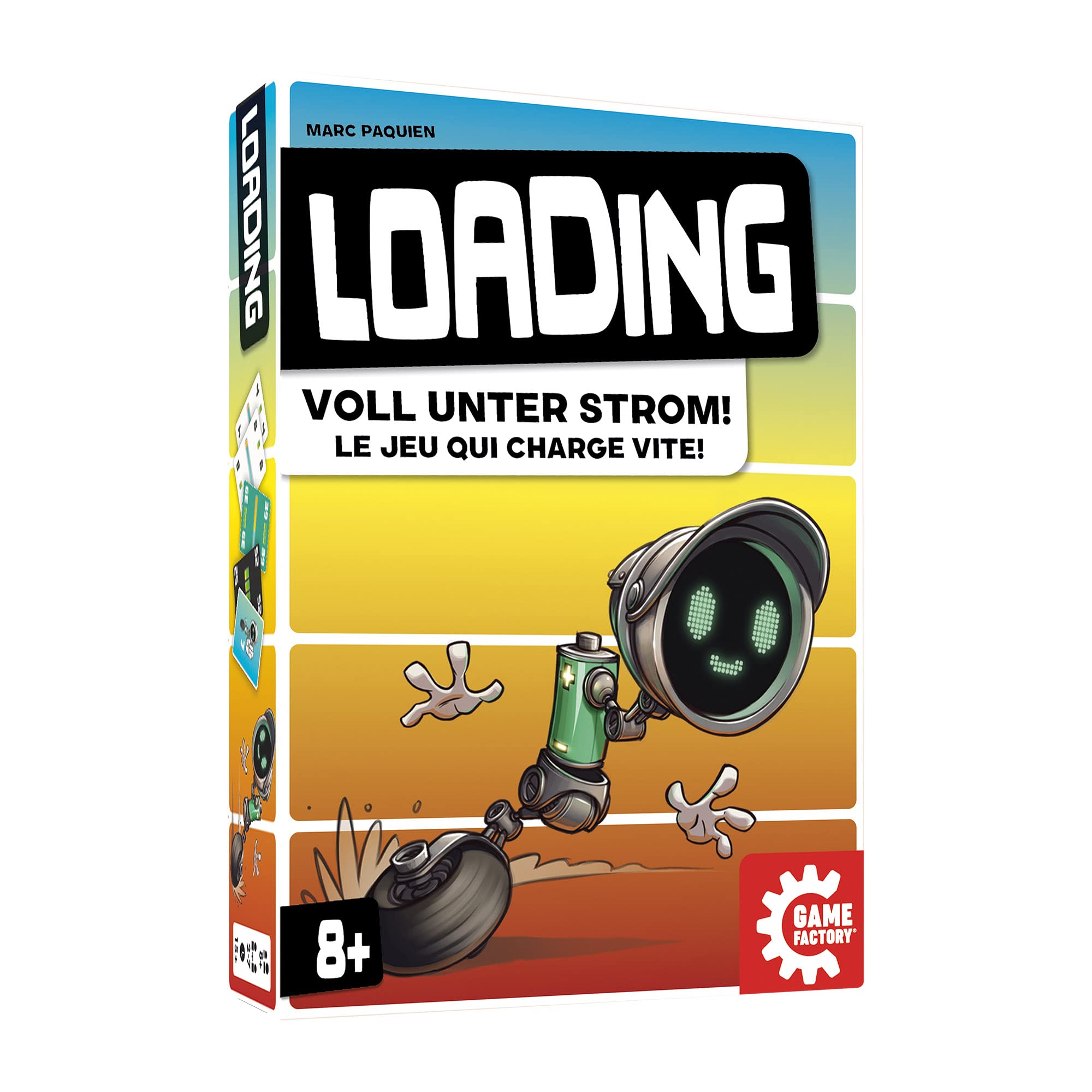 Game Factory 646303 Loading, Kartenspiel für Erwachsene und Kinder ab 8 Jahren, 2-7 Spieler