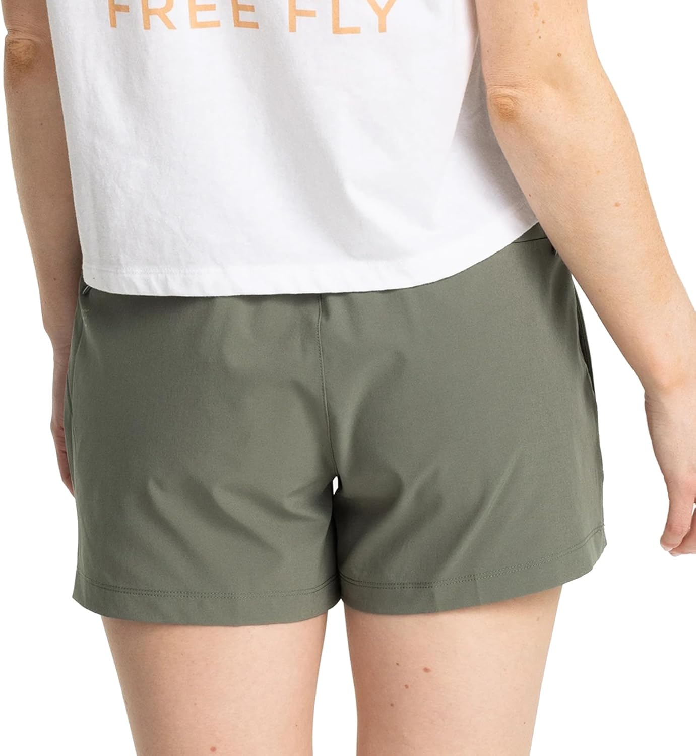 Free Fly Women's Pull On Breeze Short - Quick-Dry, Moisture-Wicking, Breathable Shorts with Sun Protection - UPF 50+