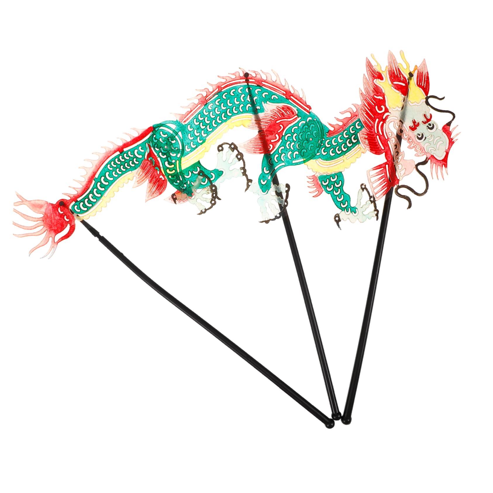 PHENOFICE Chinese Shadow Puppetry Toy Craft Kit Engaging Hand Puppets for Adults Traditional Dance Props for Creative Play for Early Education