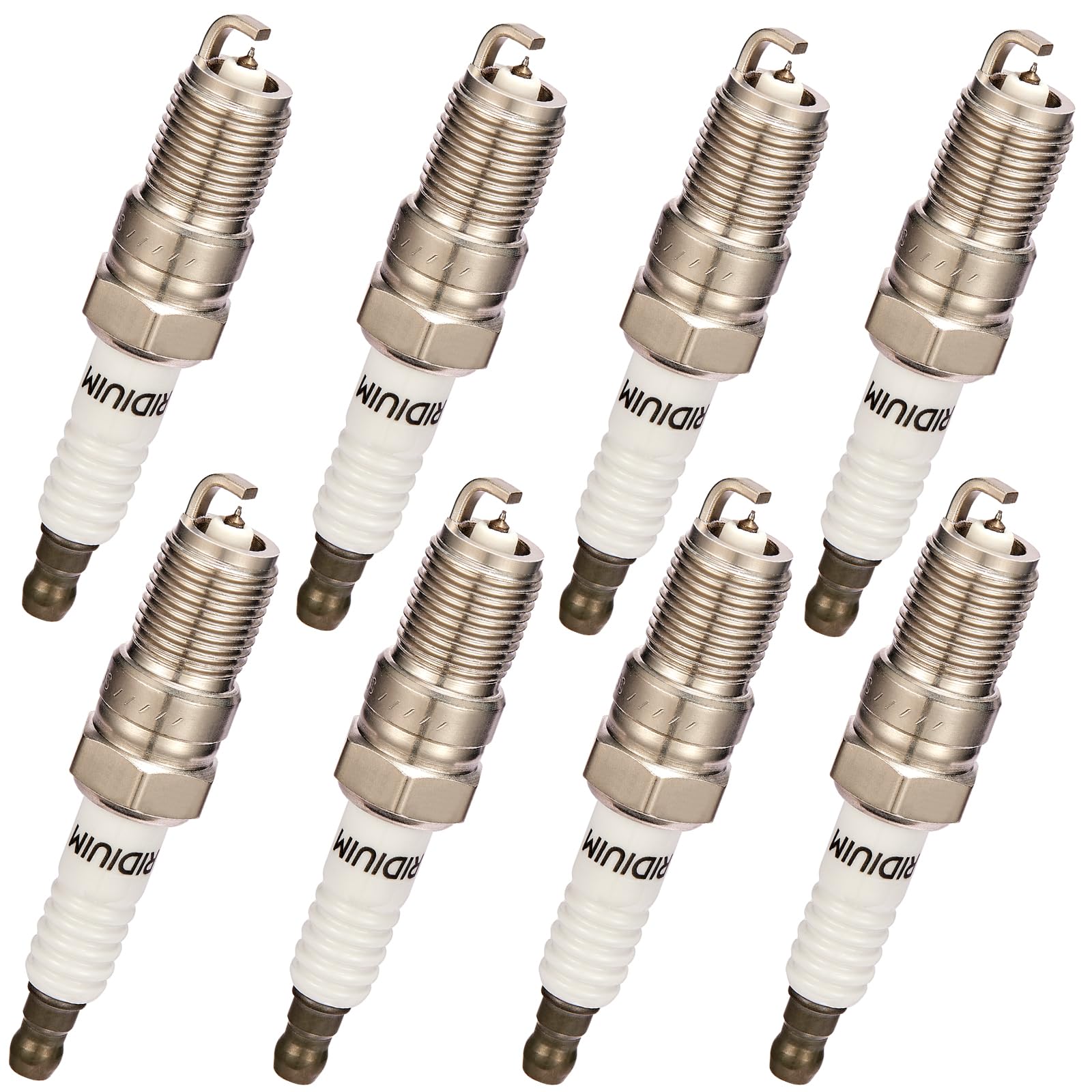 BDFHYK Set of 8 Spark Plug Compatible with Crown Victoria E250 E350 E450 F150,compatible with Audi A8 A8 Quattro,compatible with Lincoln Navigator, Replacement for SP493,SP479