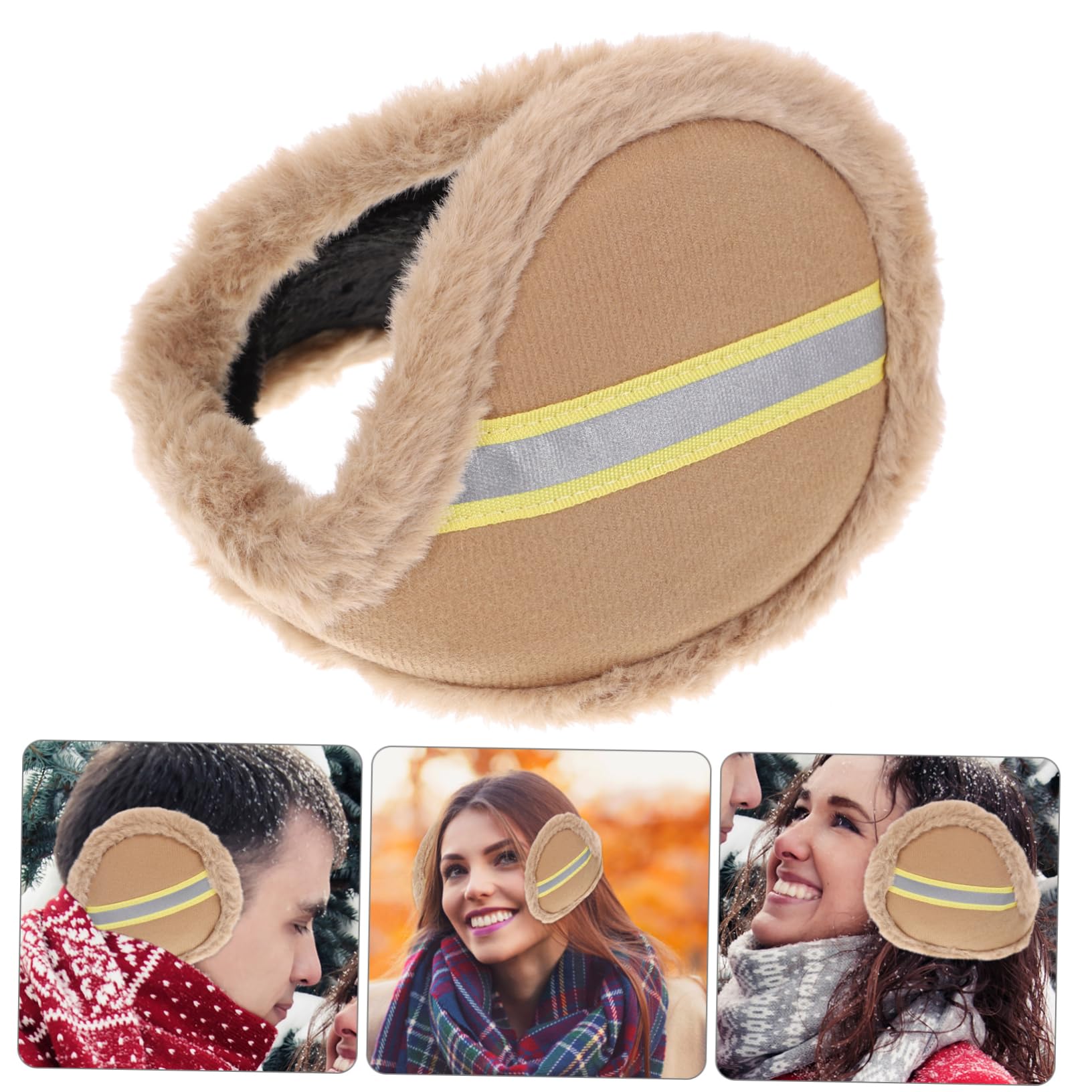 SOIMISS 5piezas Orejeras Térmicas Unisex Diseño Estiloso Para Actividades Al Aire Accesorio De Invierno y Cómodo Calentadores De Oído Insonorizados Para Uso Diario y Esquí