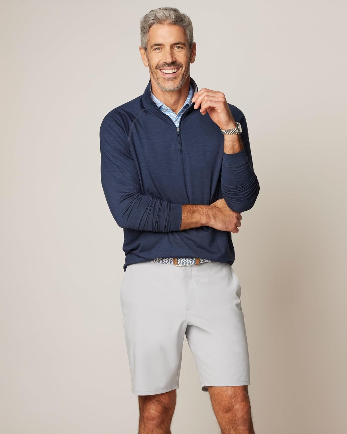 johnnie-O Freeborne Performance 1/4 Zip Pullover - Image 3