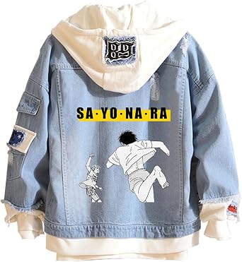 ISaikoy Anime BANANA FISH Denim Jacket Ash Lynx Jeans Sweatshirt Sweater Hoodie Pullovers Fleeces Costume