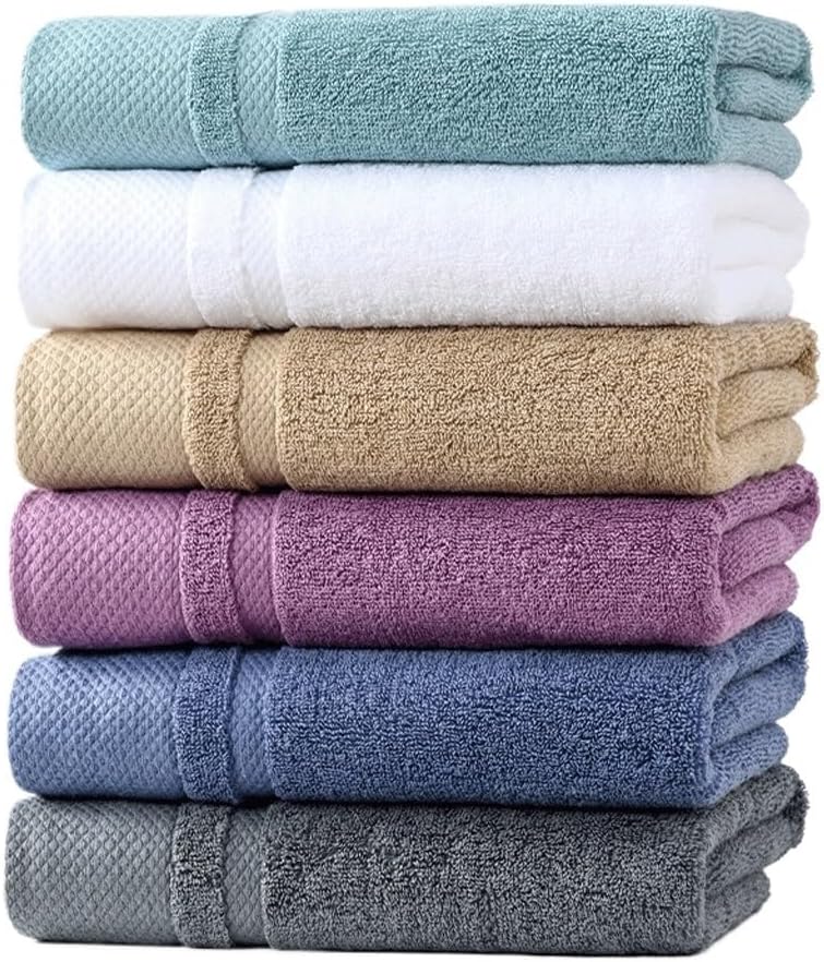 Long Staple Cotton Bath Towel Thickened Soft Absorbent